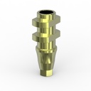 Short impression abutment conical connection