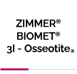 COMPATIBILIDAD: ZIMMER® BIOMET® - 3I - Osseotite